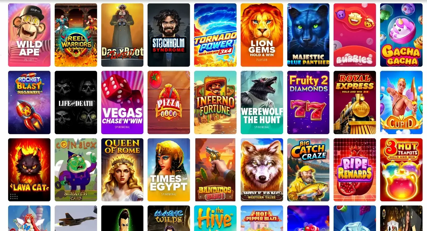 Pelican Casino Live Spiele